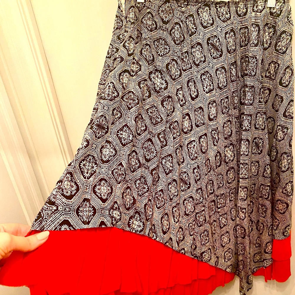 ‼️ SOLD ‼️ Comme Des Garçons - vegan silk skirt.
